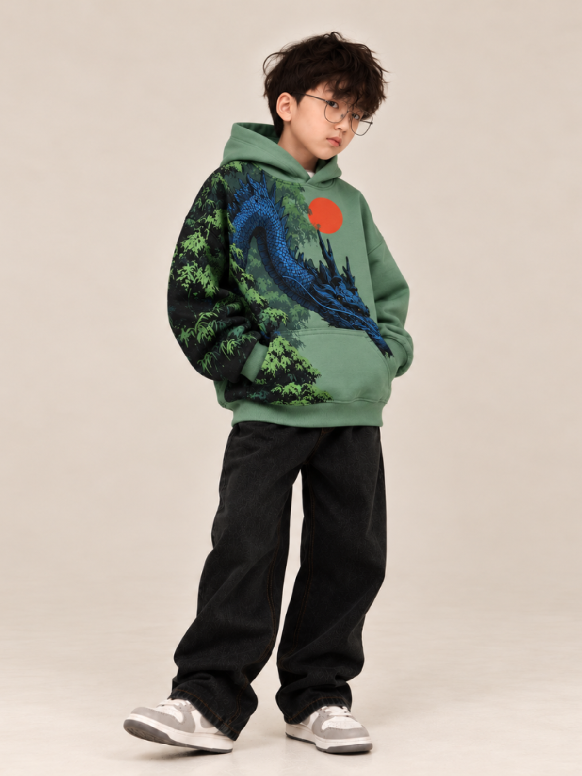 Emerald Dragon Hoodie