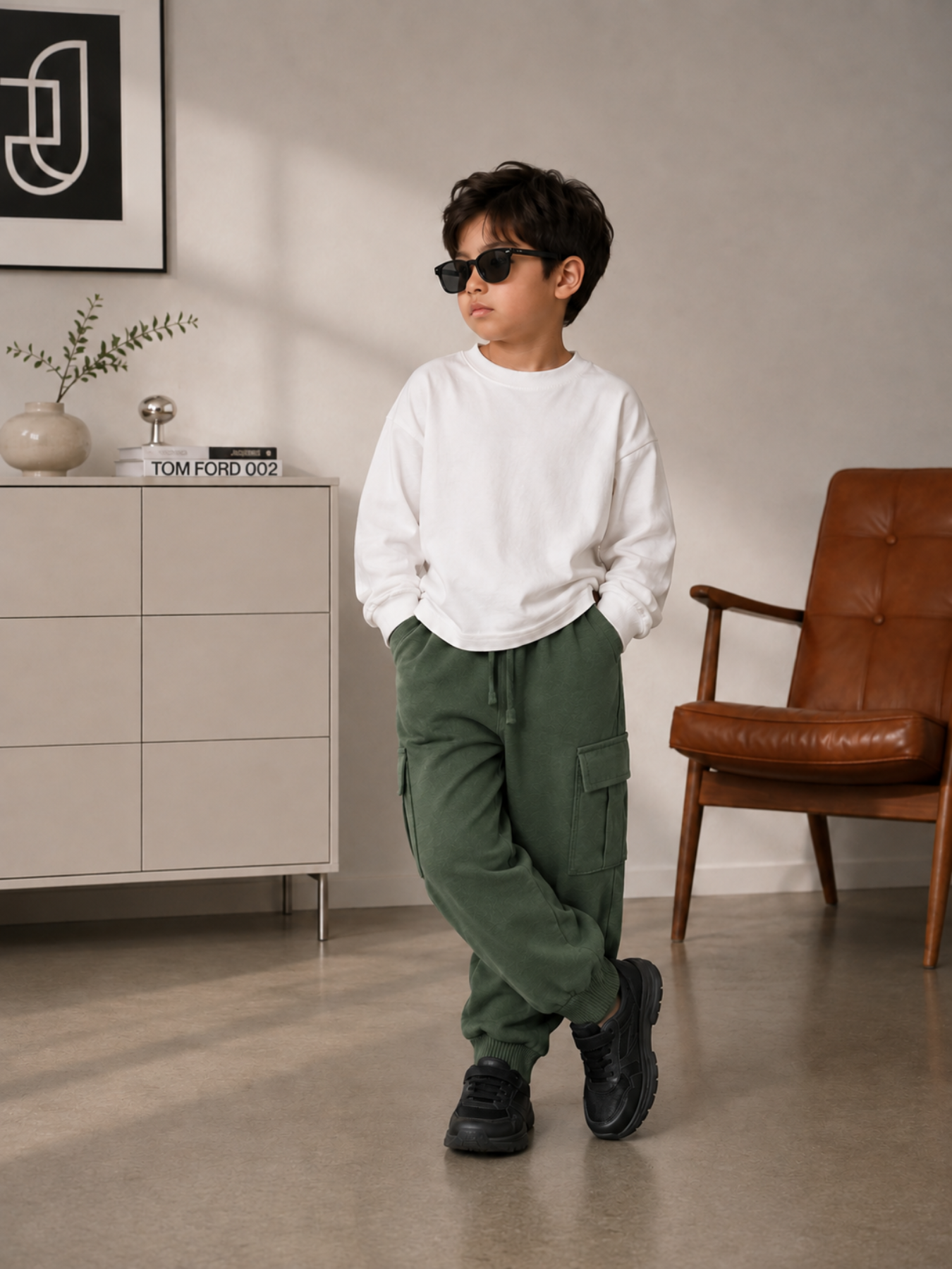 Understated Joggers - Green