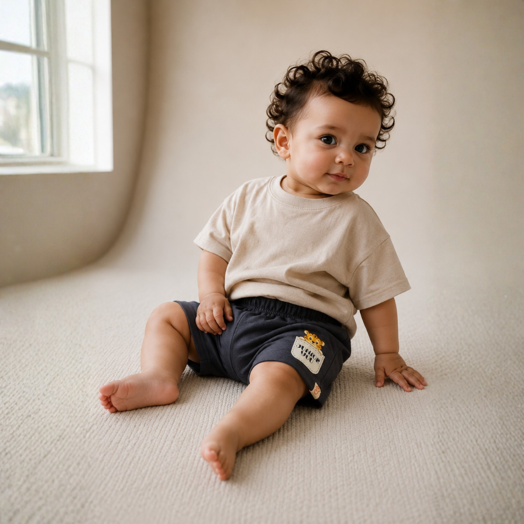 Sneak Peek Diaper Shorts