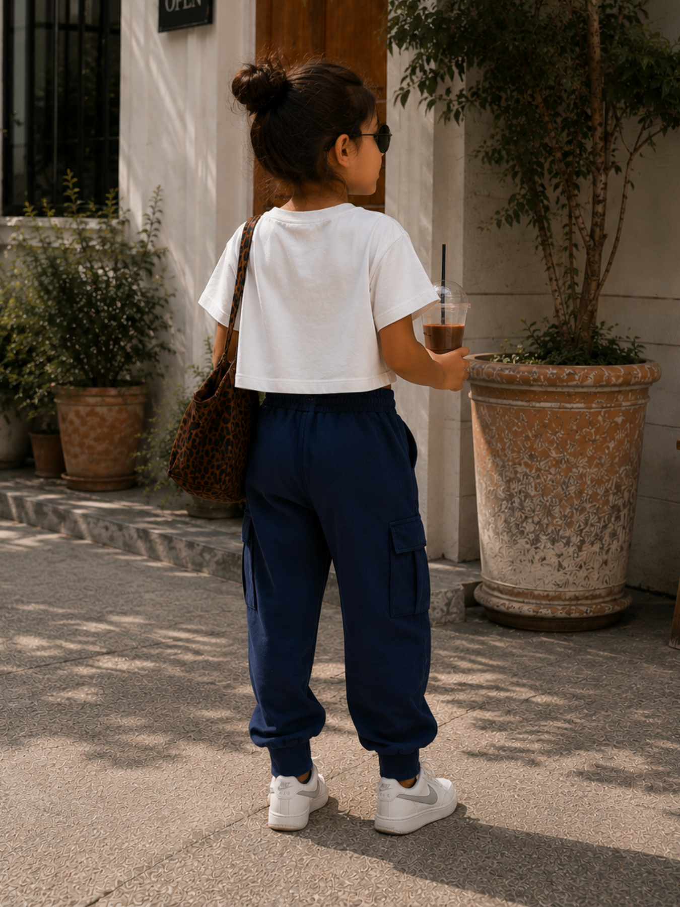 Understated Joggers - Navy Blue