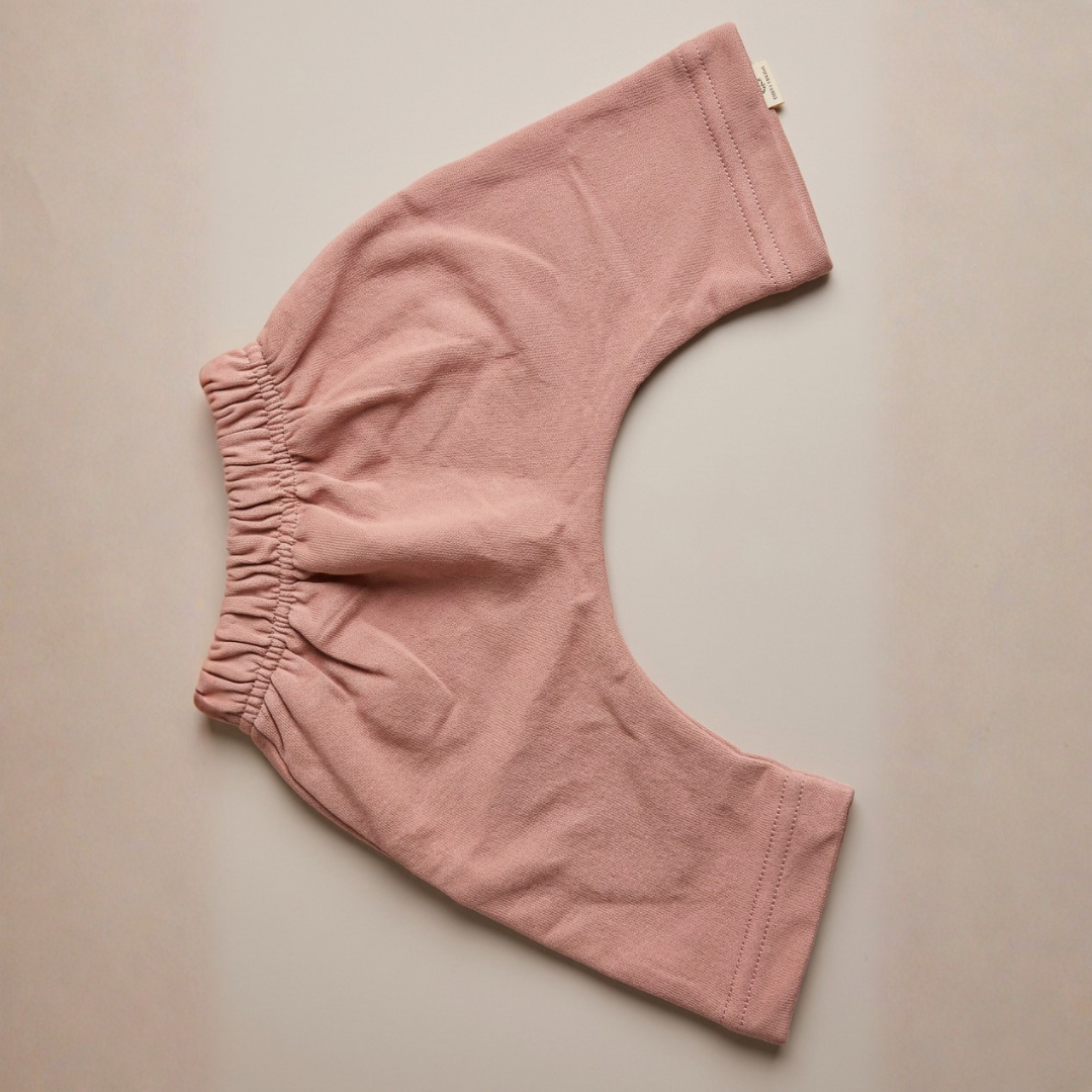 Understated Diaper Shorts - Pink