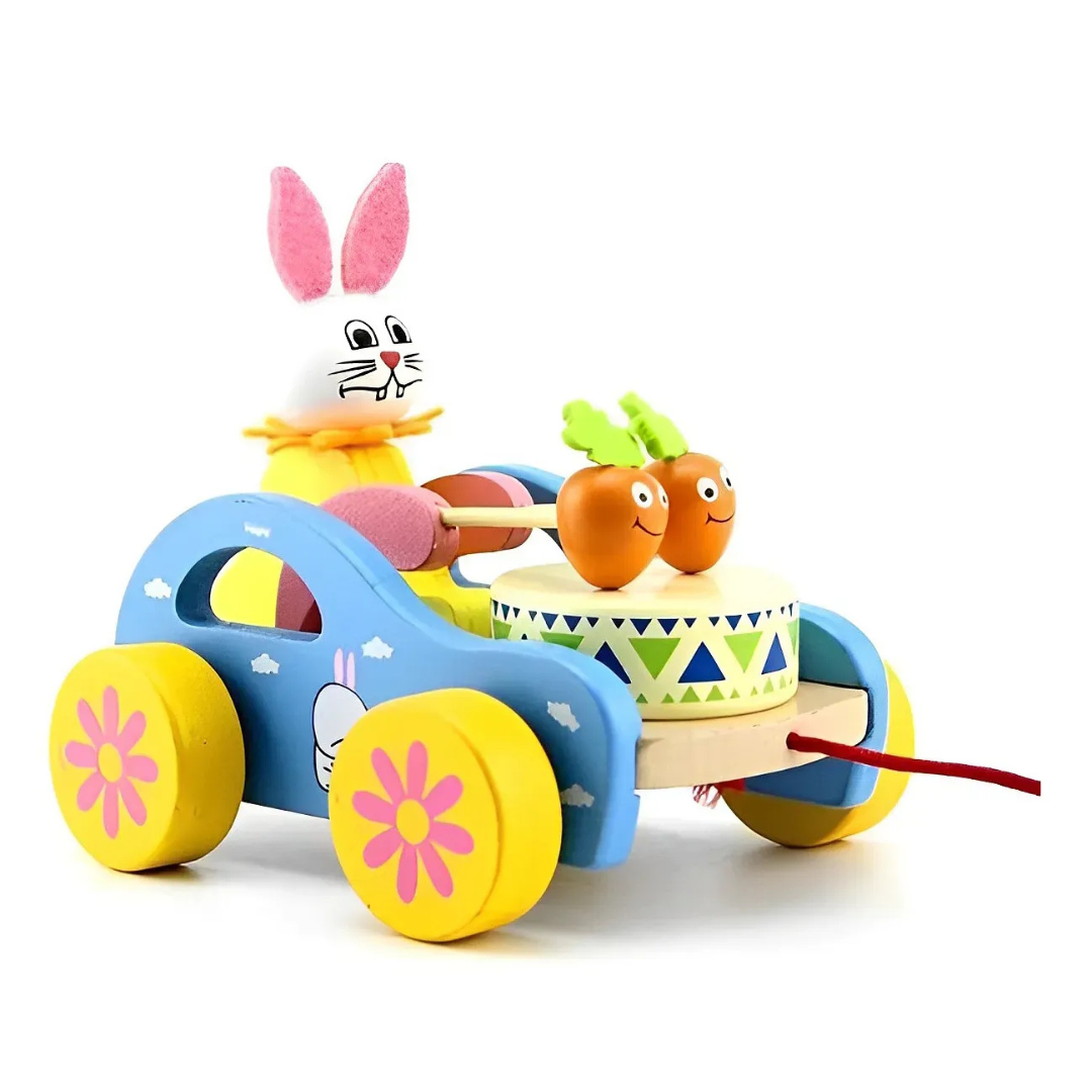 Musical Drum Pull Along Toy