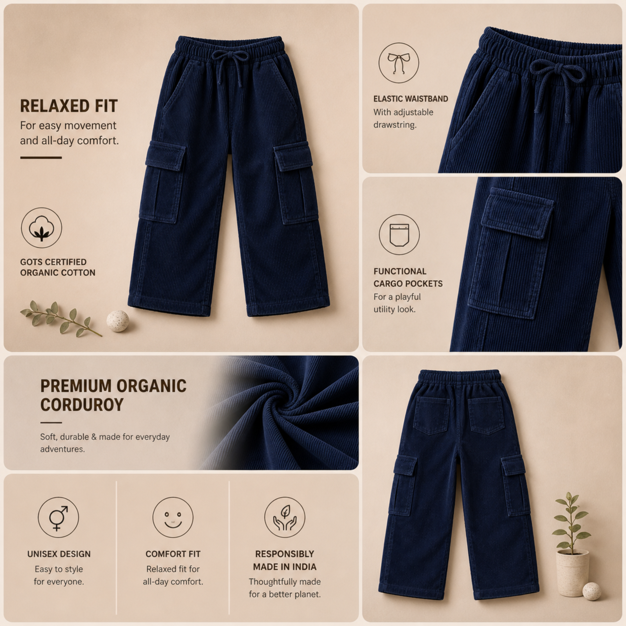 Midnight Blue Pants V1