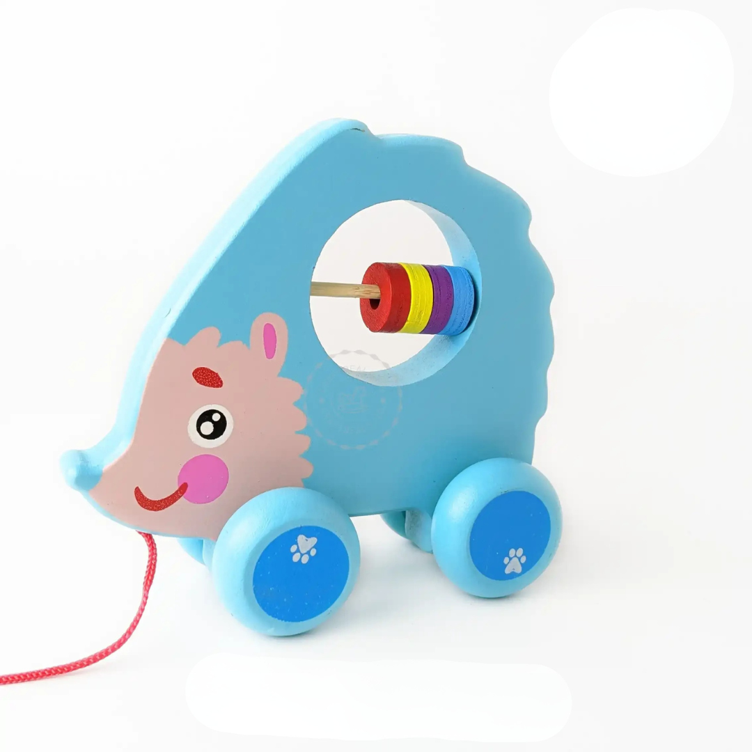 Cartoon Animals Pull Along Toy