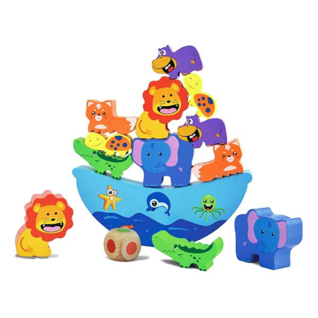 Wooden Animal Balance Toy