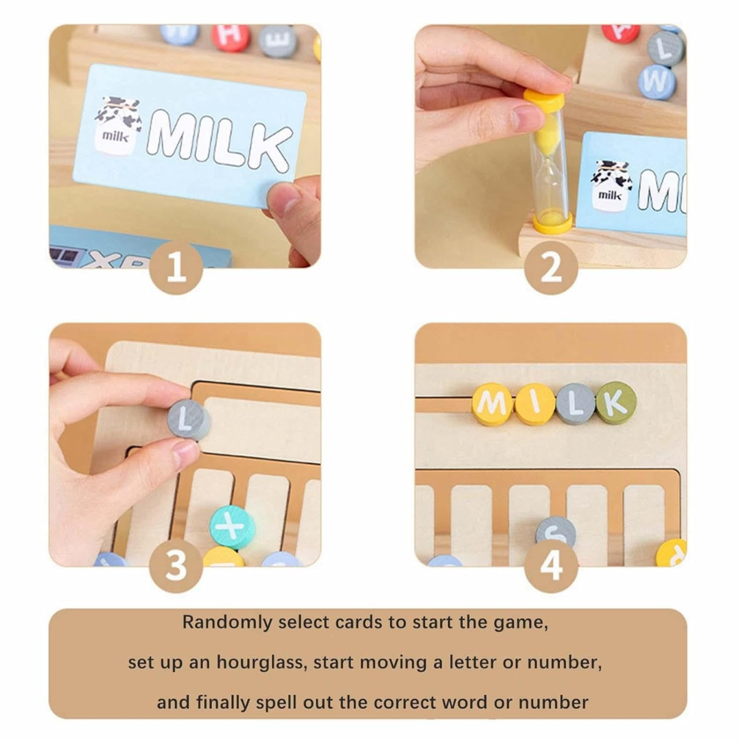 Maze Letter Spelling Game