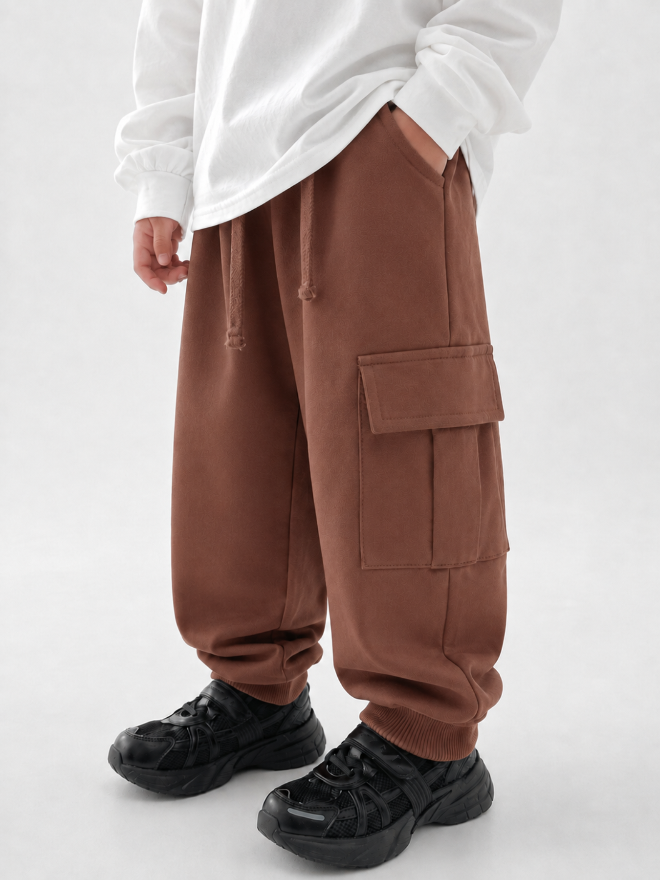 Understated Joggers - Brown