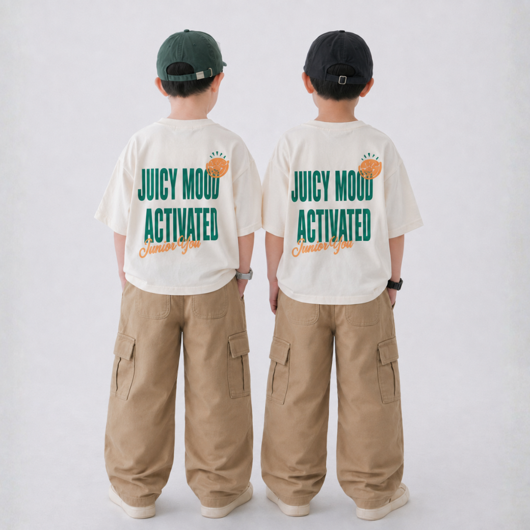 Juicy Days Co-ord Set with Khaki Pants