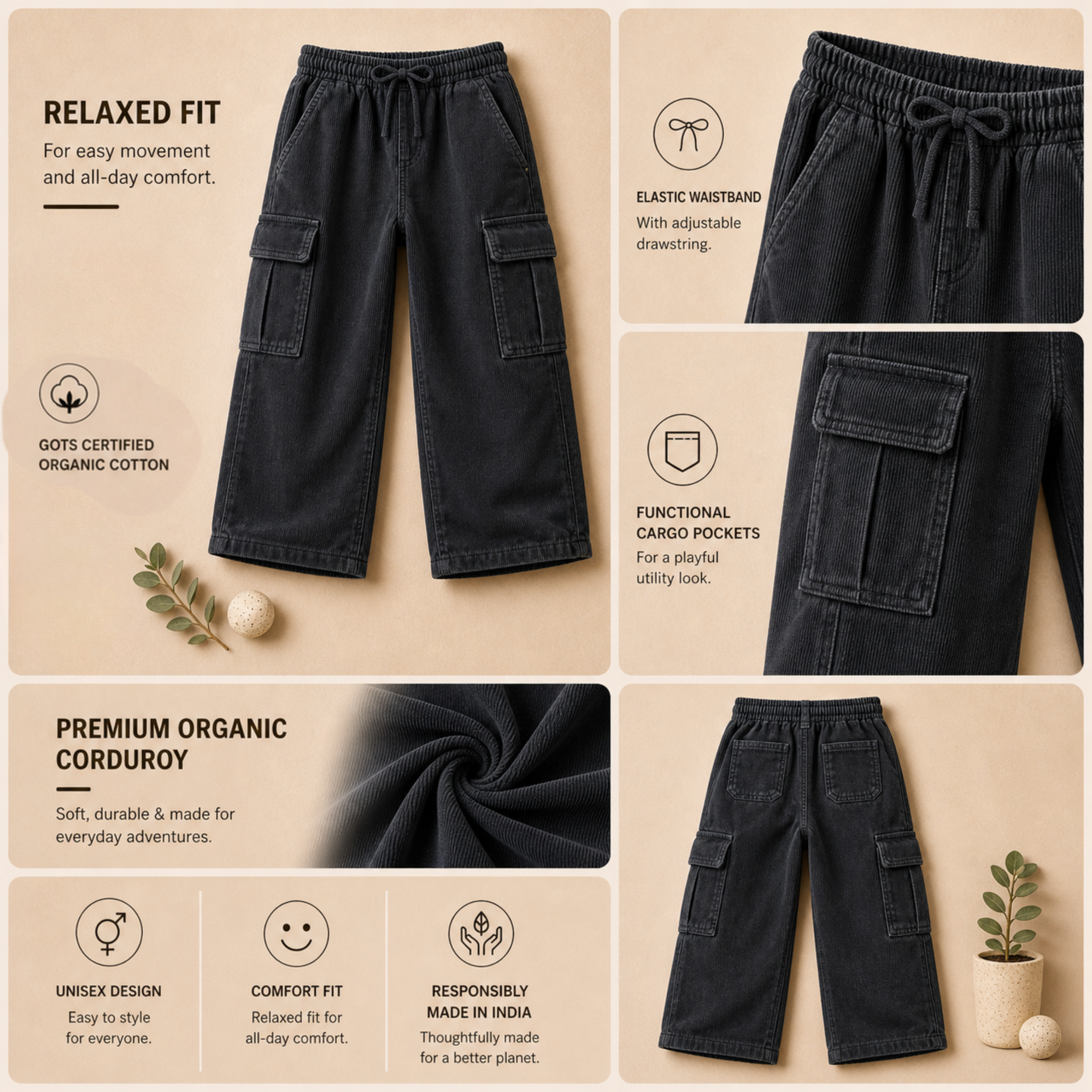 Shadow Utility Cargo Pants V1