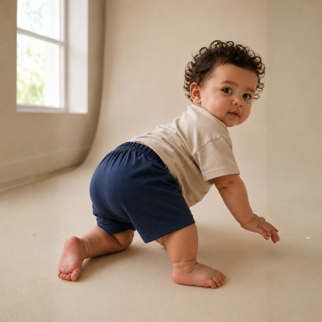 Ocean Rush Diaper Shorts