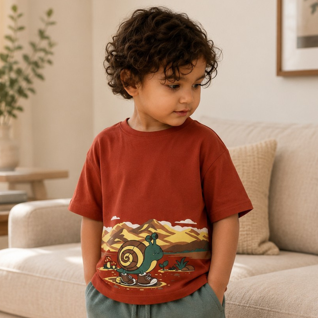 Mountain Crawler Co-ord Set with Green Shorts