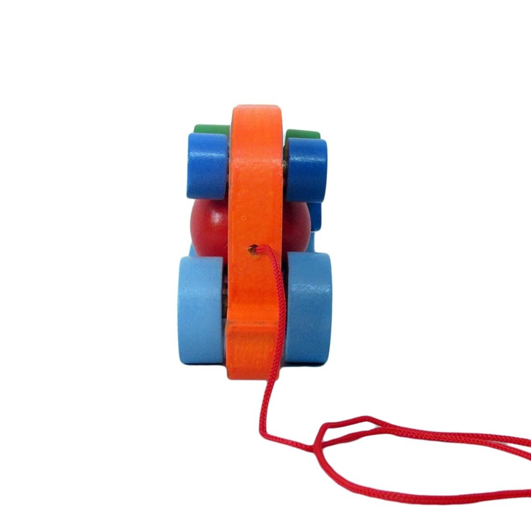Handcrafted Wooden Pull Along Toy