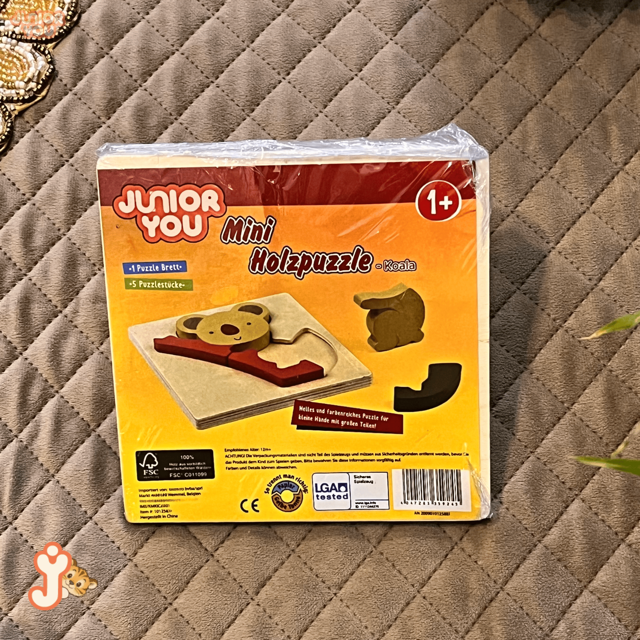 Koala Wooden Puzzle Toy (5-Piece)