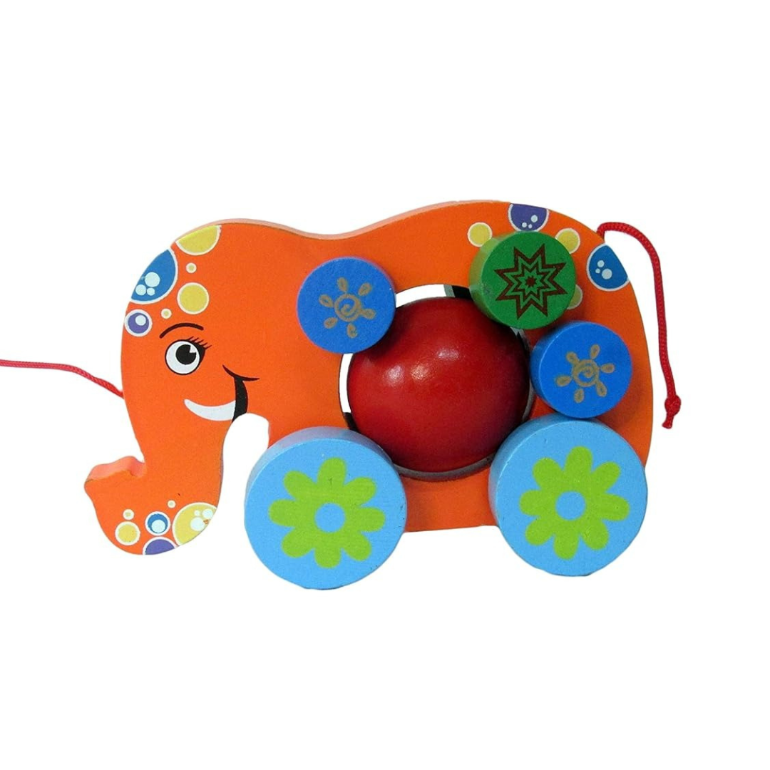 Handcrafted Wooden Pull Along Toy