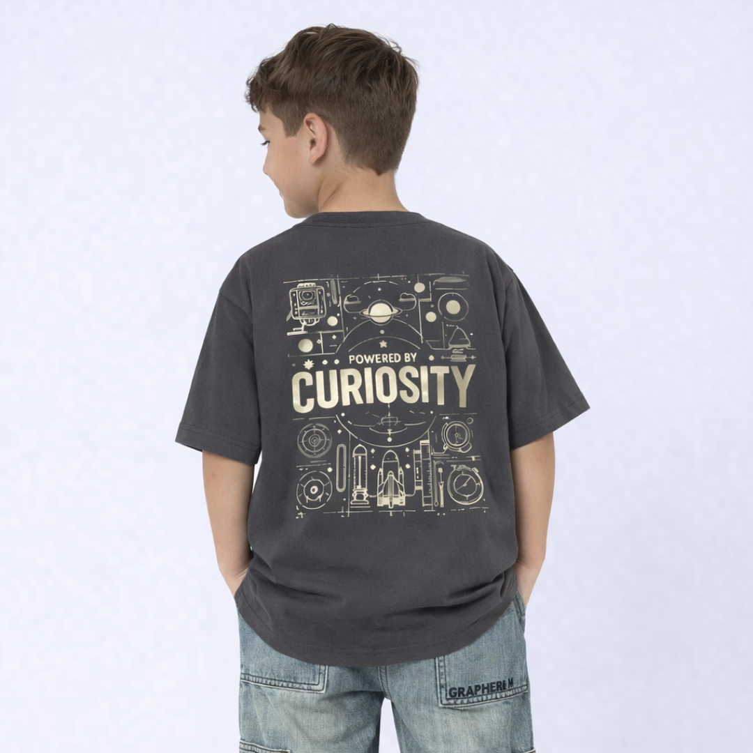 Powered By Curiosity Tee V2