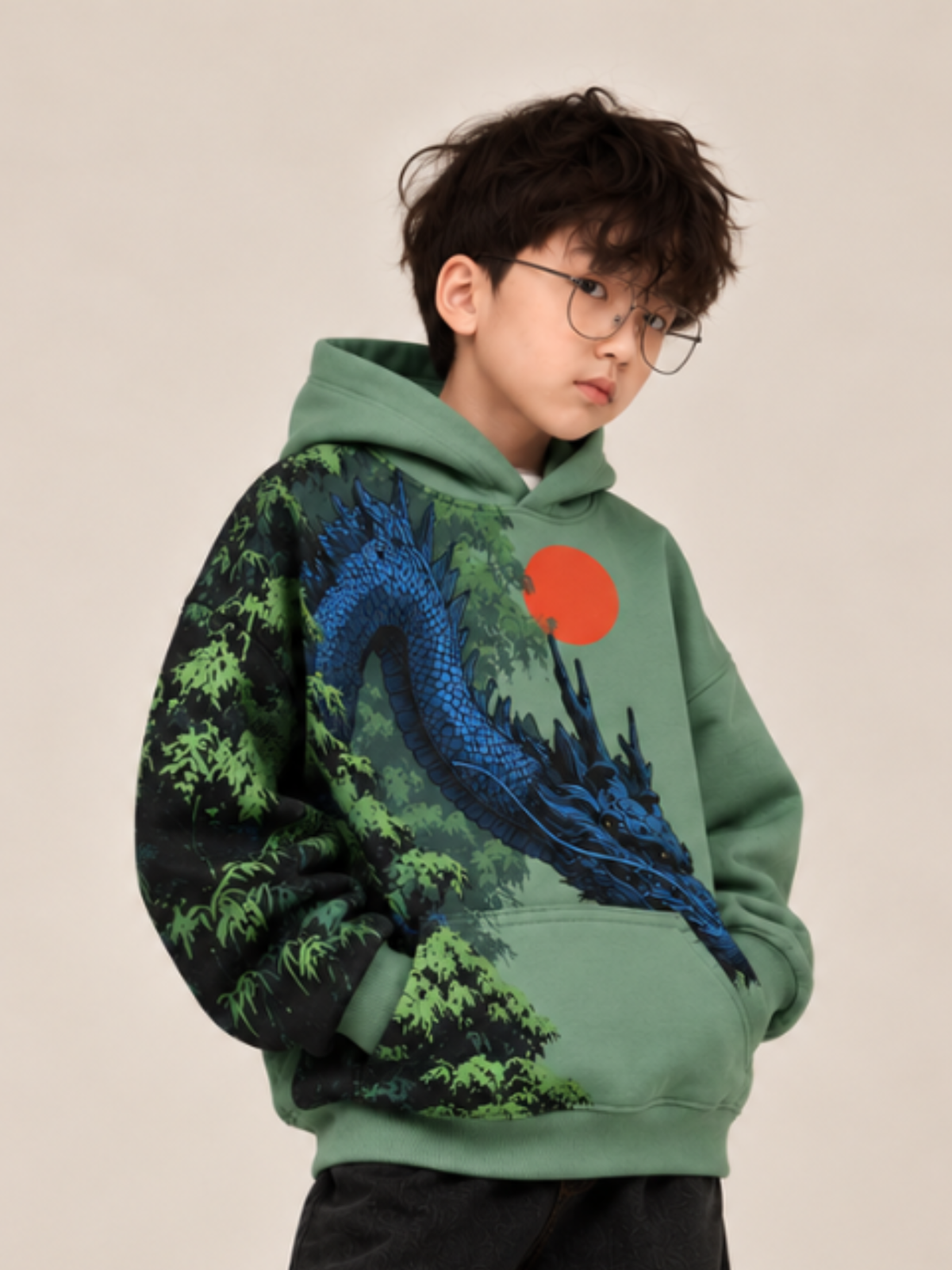 Emerald Dragon Hoodie