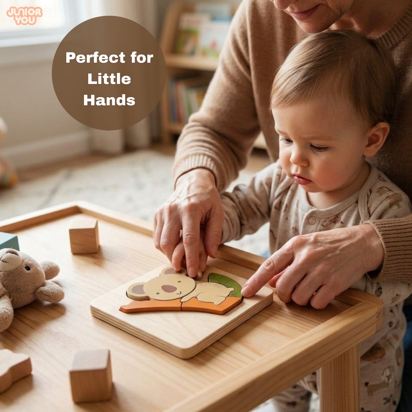 Koala Wooden Puzzle Toy (5-Piece)