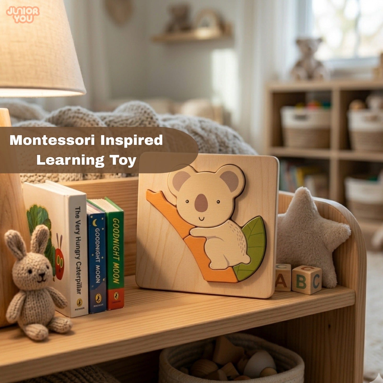 Koala Wooden Puzzle Toy (5-Piece)