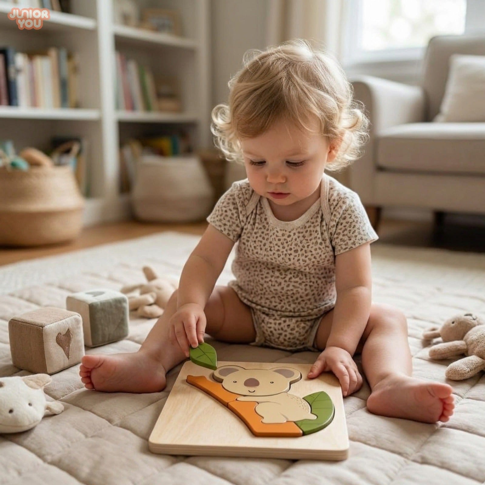 Koala Wooden Puzzle Toy (5-Piece)
