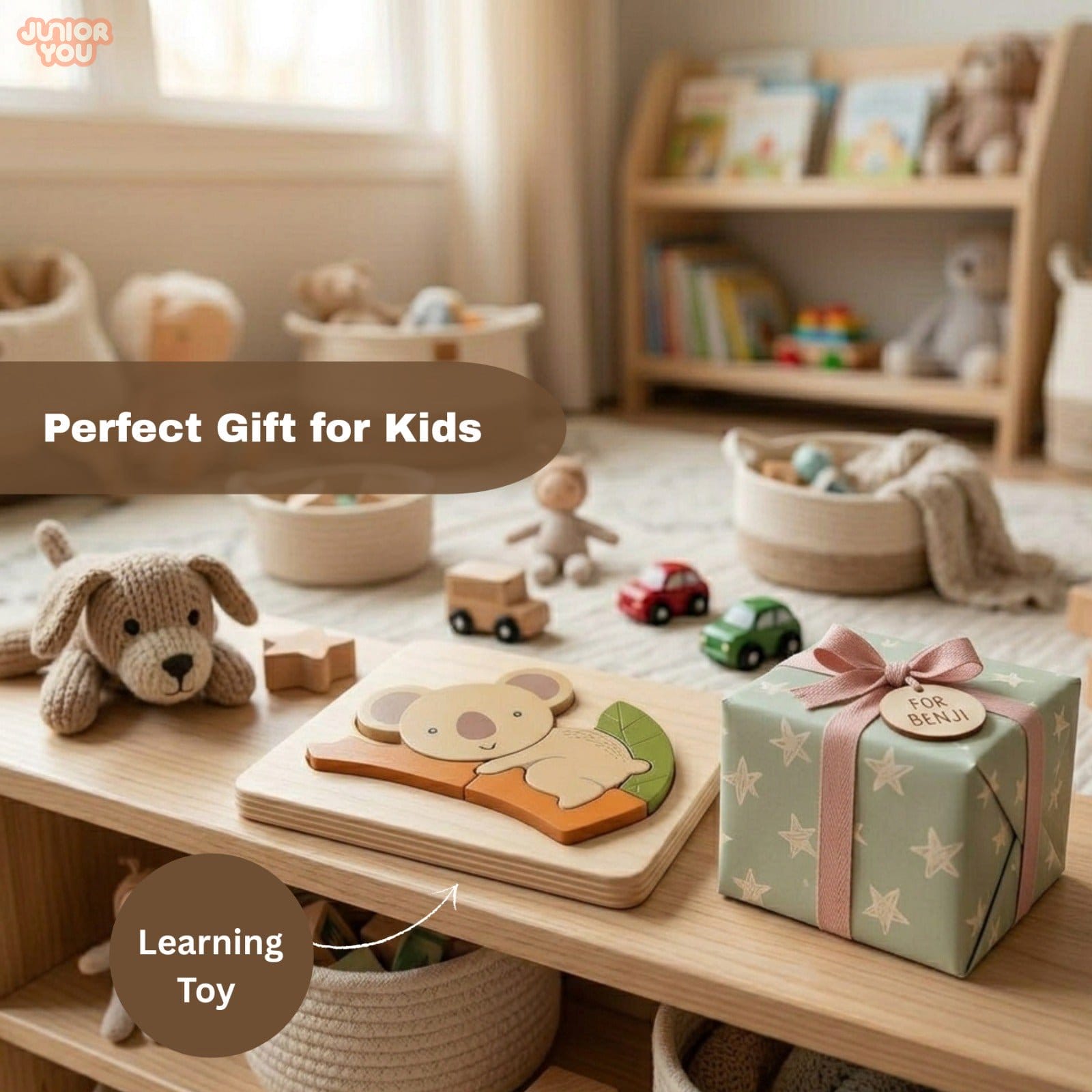 Koala Wooden Puzzle Toy (5-Piece)