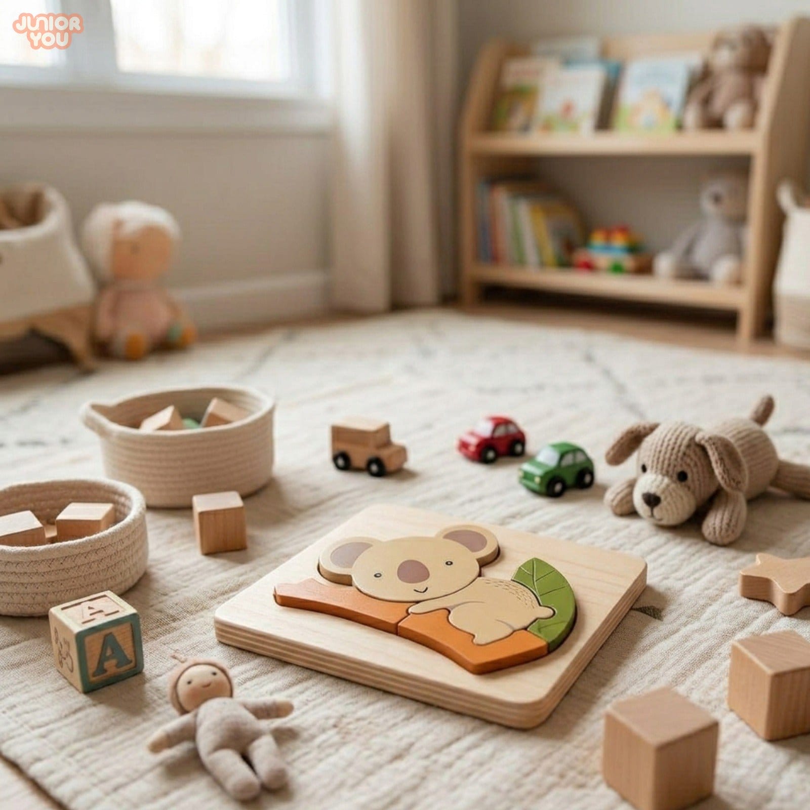 Koala Wooden Puzzle Toy (5-Piece)