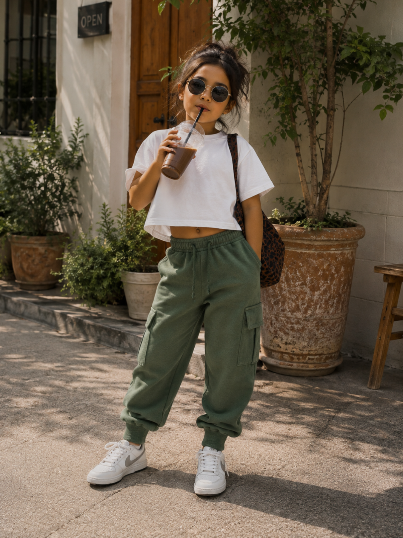 Understated Joggers - Green