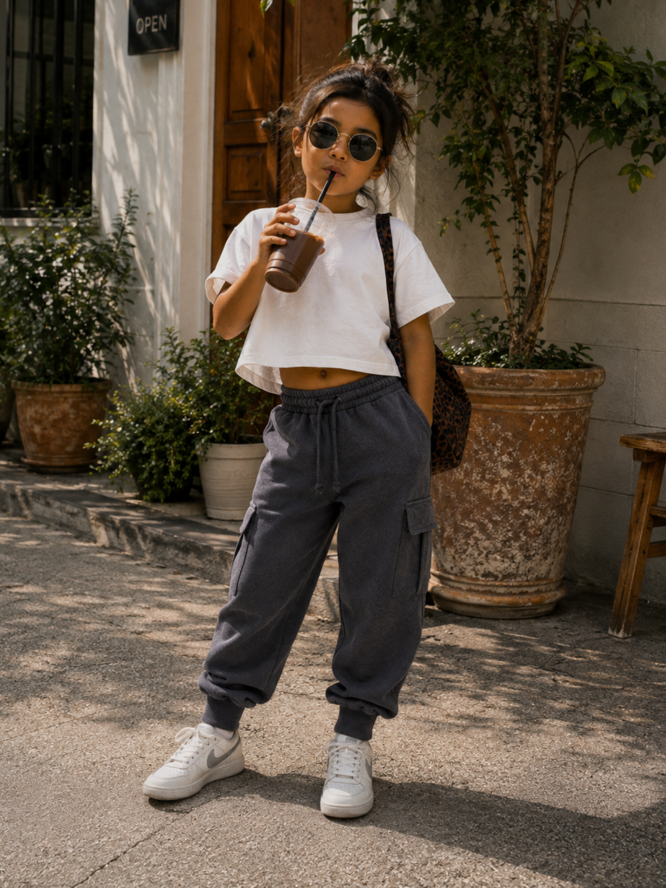 Understated Joggers - Grey